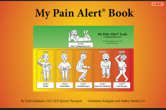 Cover of My Pain Alert Book e- publication