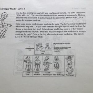 My Pain Alert Book Level 3 story