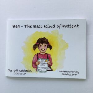 Bea - teh Best Kind of Patient picture book front cover